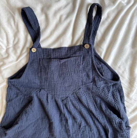 Women's Navy Jumpsuit - Picture 8 of 8